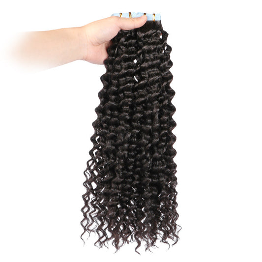 Deep Curly Tape In Hair Extensions