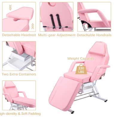 Metal Massage Salon Tattoo Chair