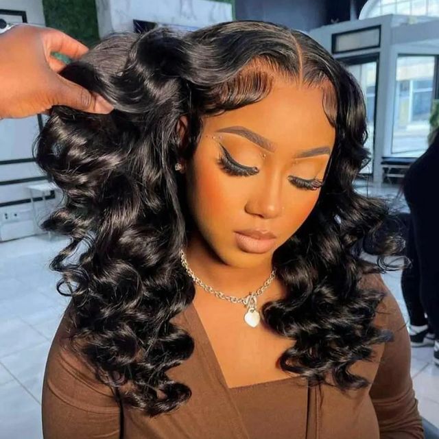 Human Hair 13x6 Lace Front Loose Wave Wig