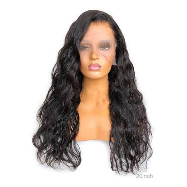 Human Hair 13x6 Lace Front Natural Wave Wig