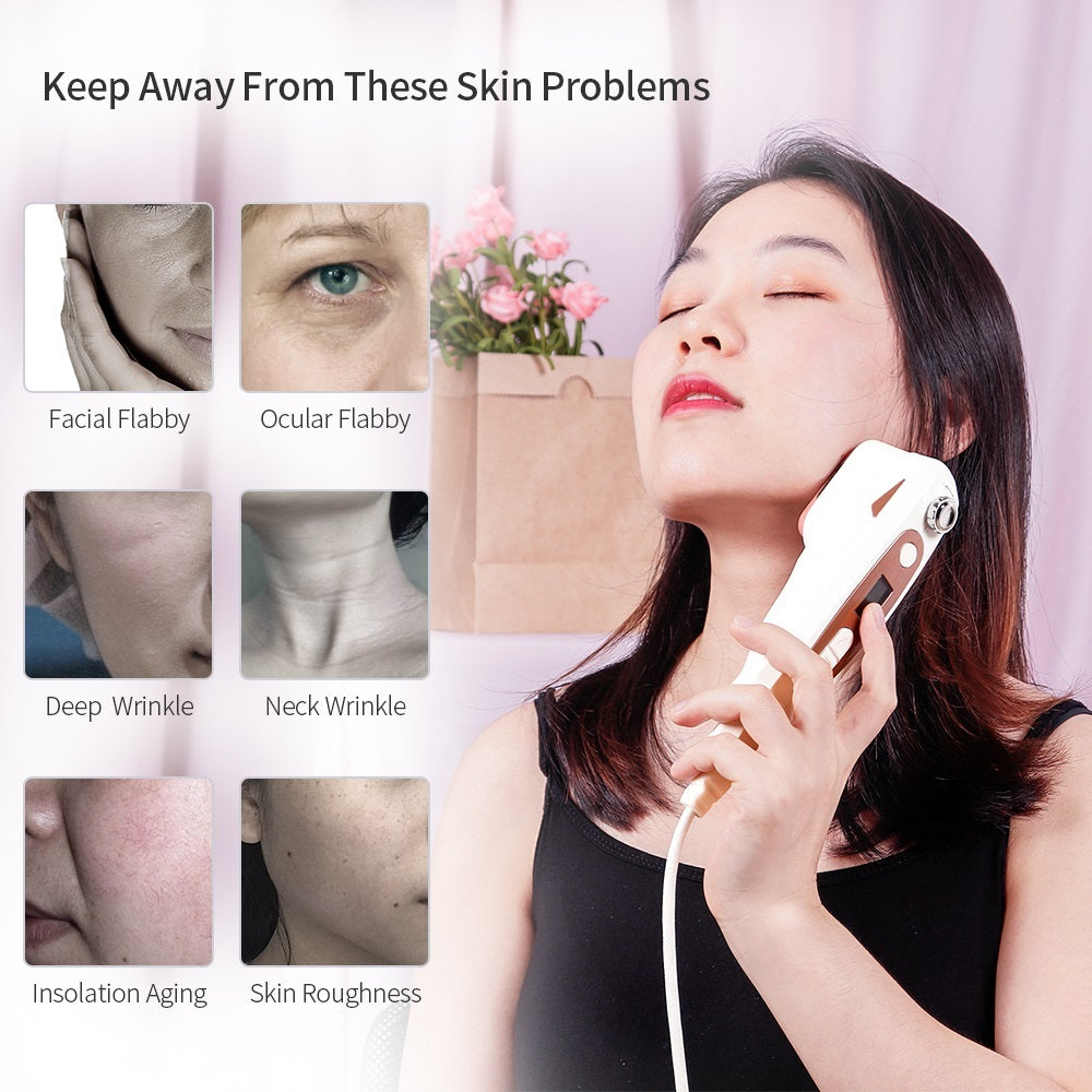 Home V Face Lifting Ultrasonic Knife Lifting Anti-aging Beauty Instrument